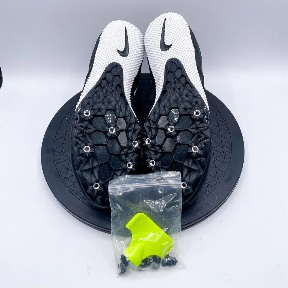 Nike Rival S 9 Size 12 Track Shoe Black/White 907564-017